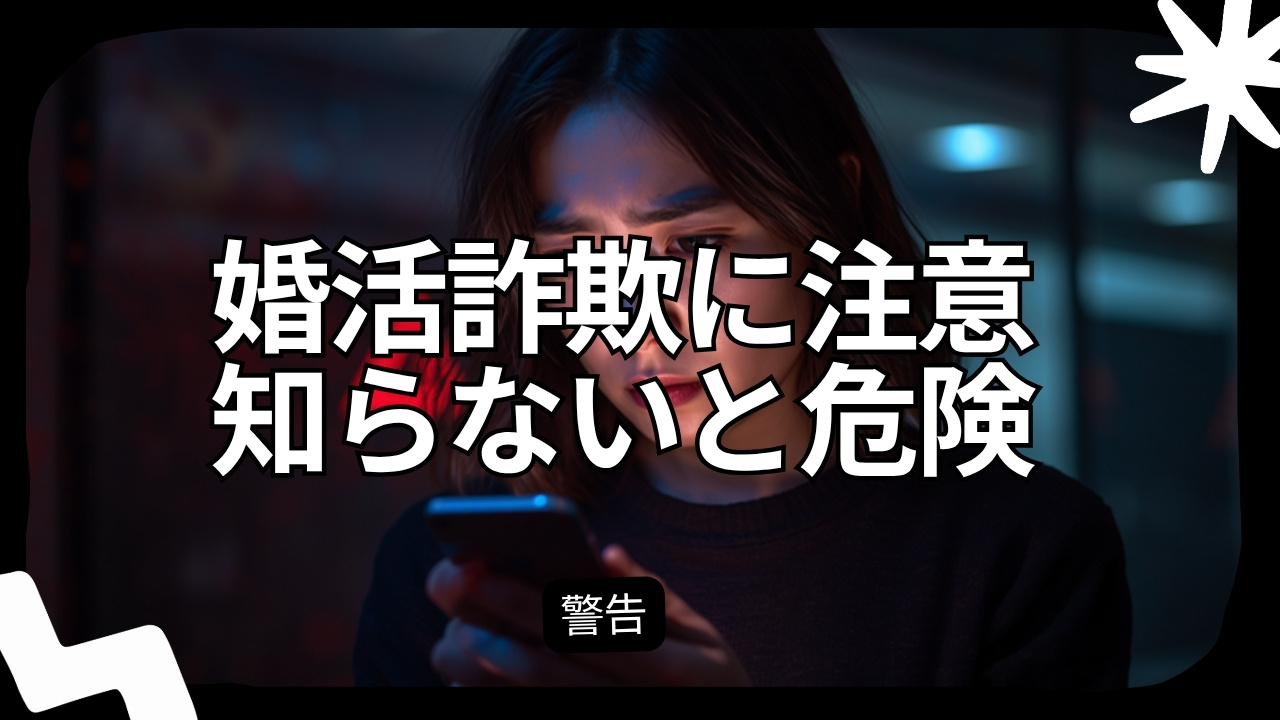 【実体験】婚活詐欺の手口7つと完全対策|マッチングアプリで業者を即見抜く方法