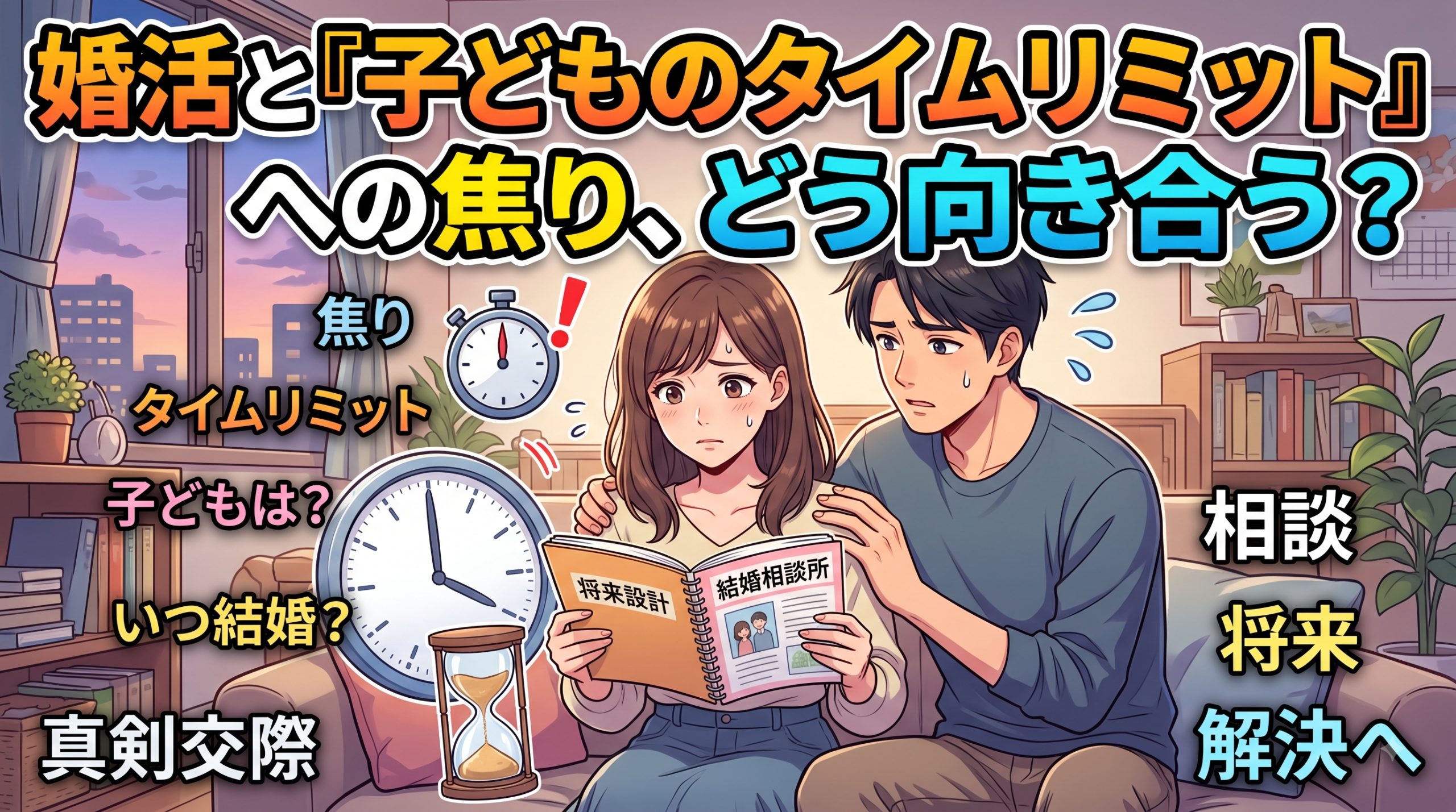 婚活と『子どものタイムリミット』への焦り、どう向き合う?